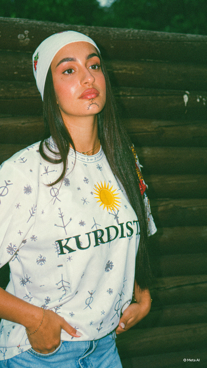 Kurdistan DEQ Weiß