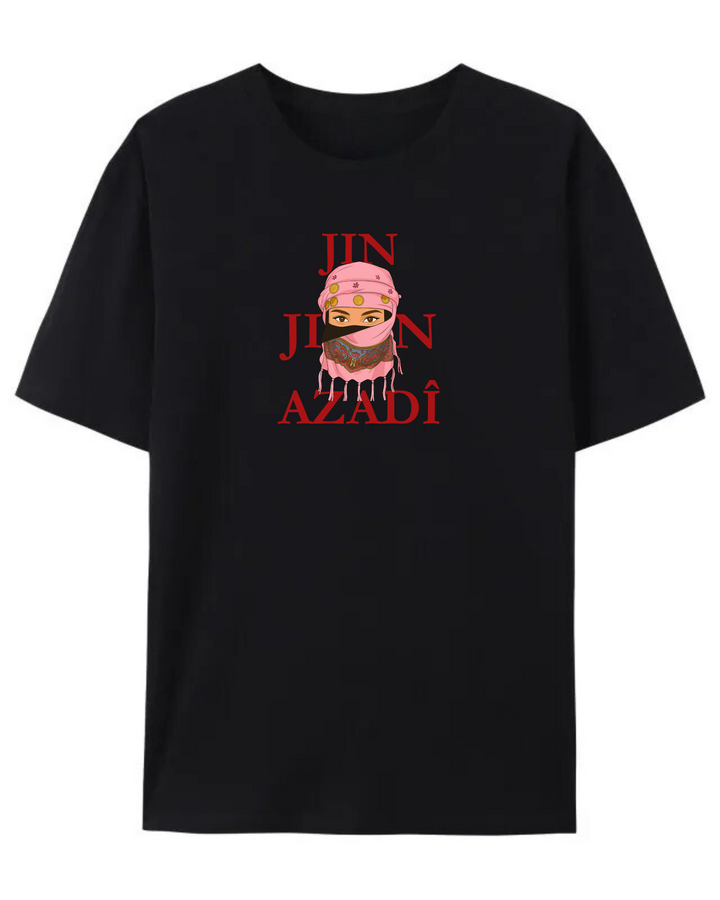 „JinJiyanAzadi🩷“ T-Shirt