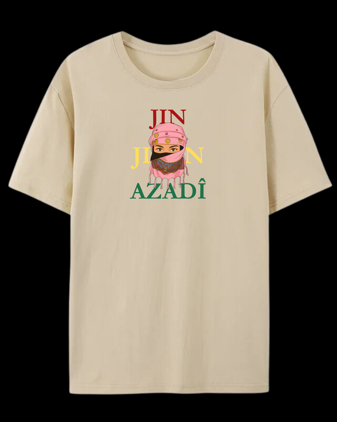 ❤️JinJiyan💛Azadi💚“ T-Shirt🩷