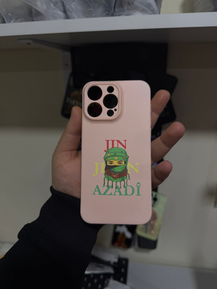 Jin Jiyan Azadi pink💚 Handyhülle