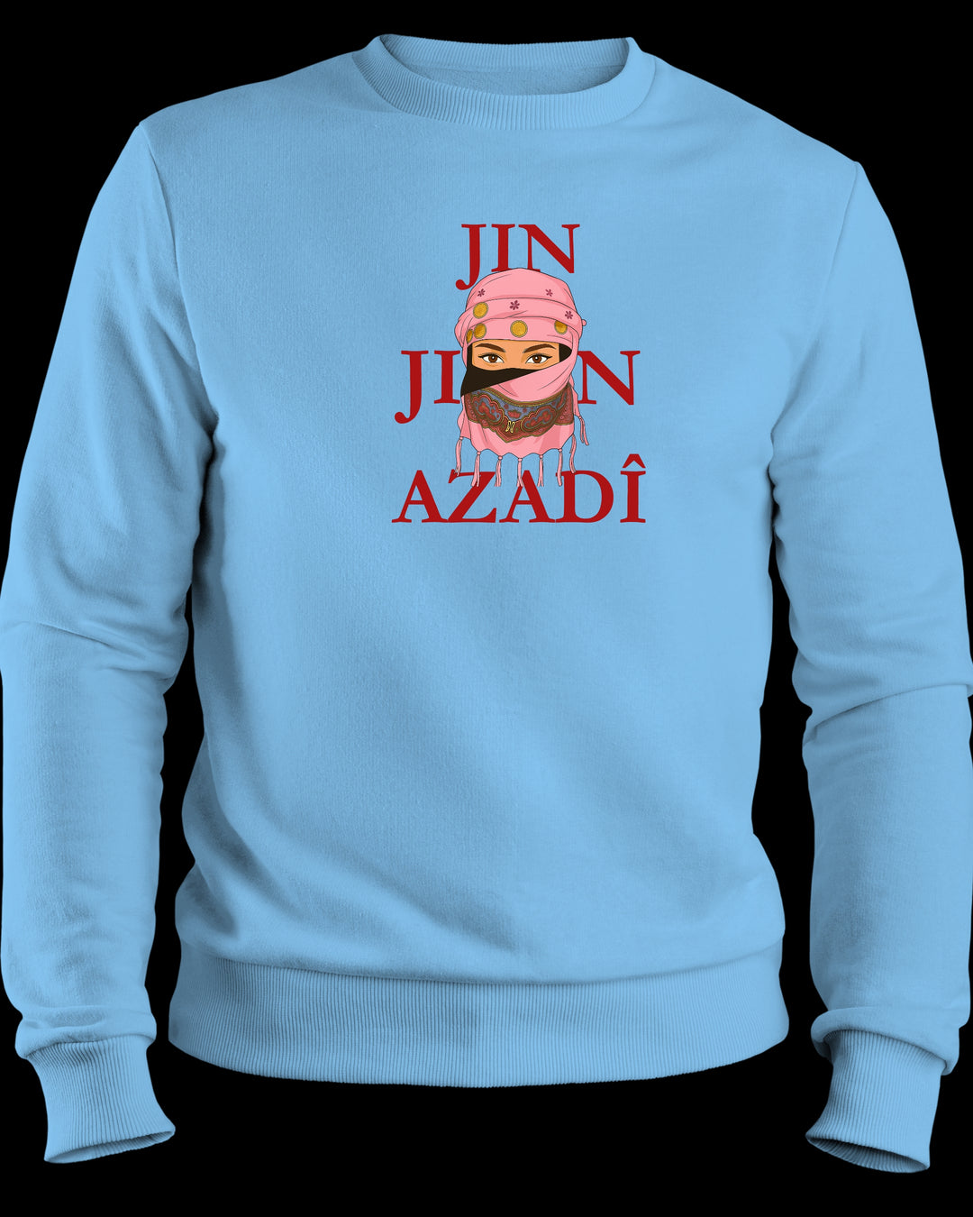 Jin Jiyan Azadî🩷 Sweatshirt/Pullover