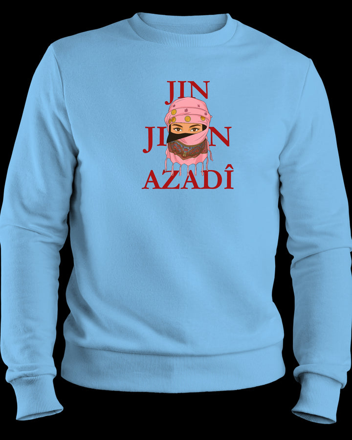Jin Jiyan Azadî🩷 Sweatshirt/Pullover