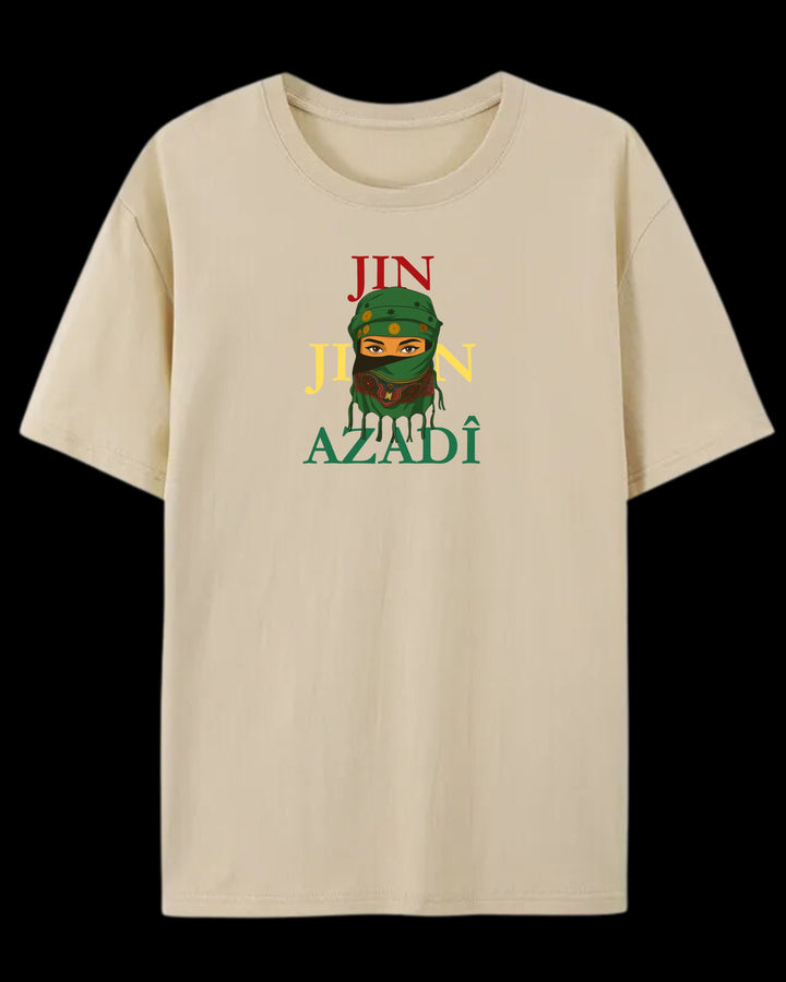 ❤️JinJiyan💛Azadi💚“ T-Shirt🟢