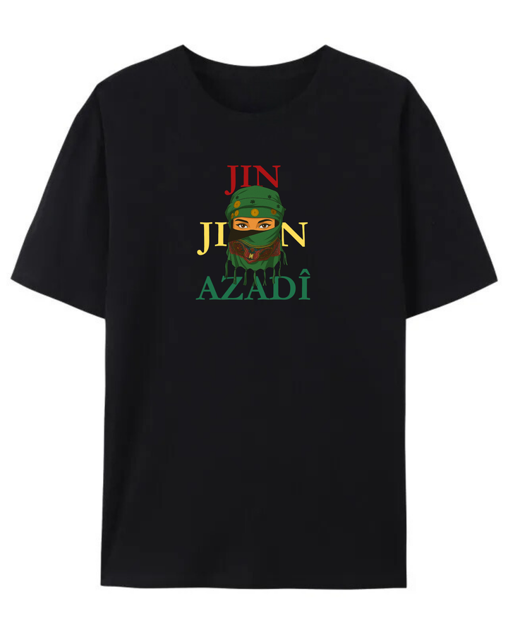 ❤️JinJiyan💛Azadi💚“ T-Shirt🟢