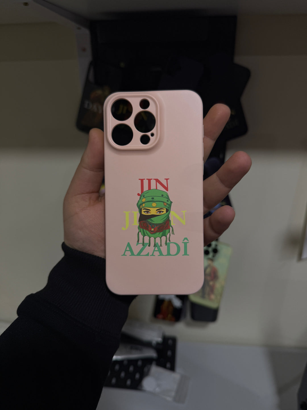 Jin Jiyan Azadi pink💚 Handyhülle