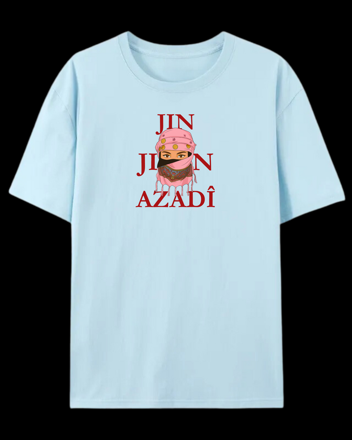 „JinJiyanAzadi🩷“ T-Shirt
