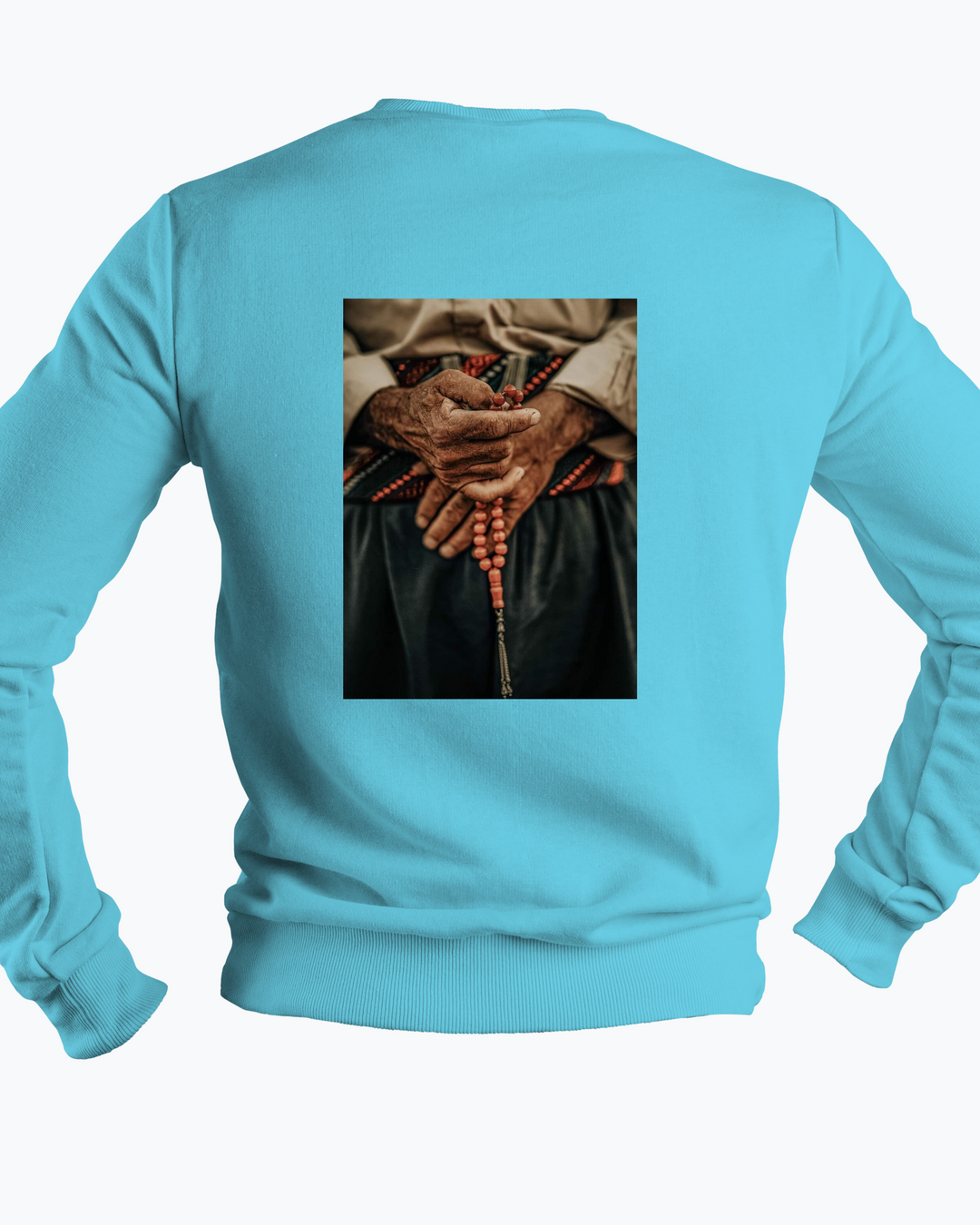 Her tîst deste xwedê de ye Sweatshirt