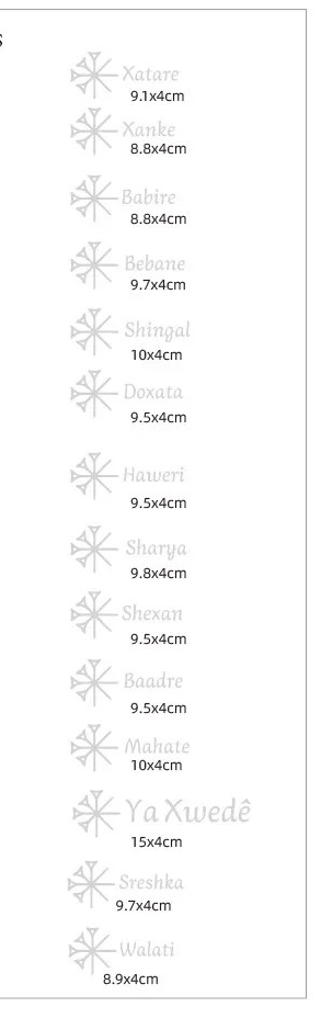 Ezidische𒀭 Dörfer