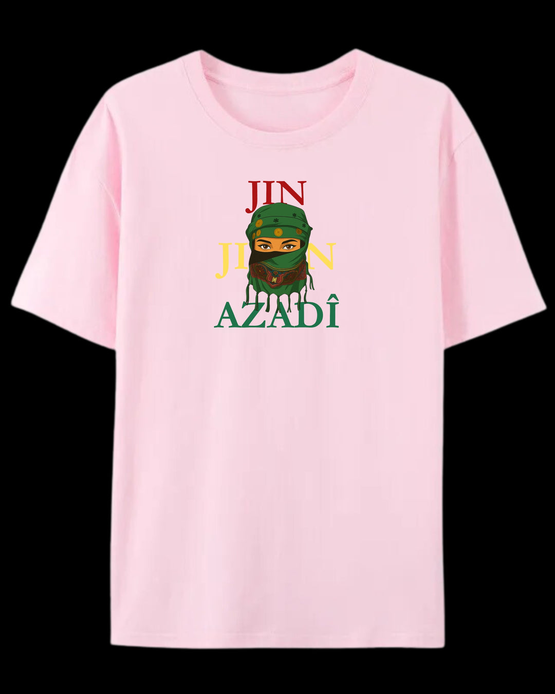 ❤️JinJiyan💛Azadi💚“ T-Shirt🟢