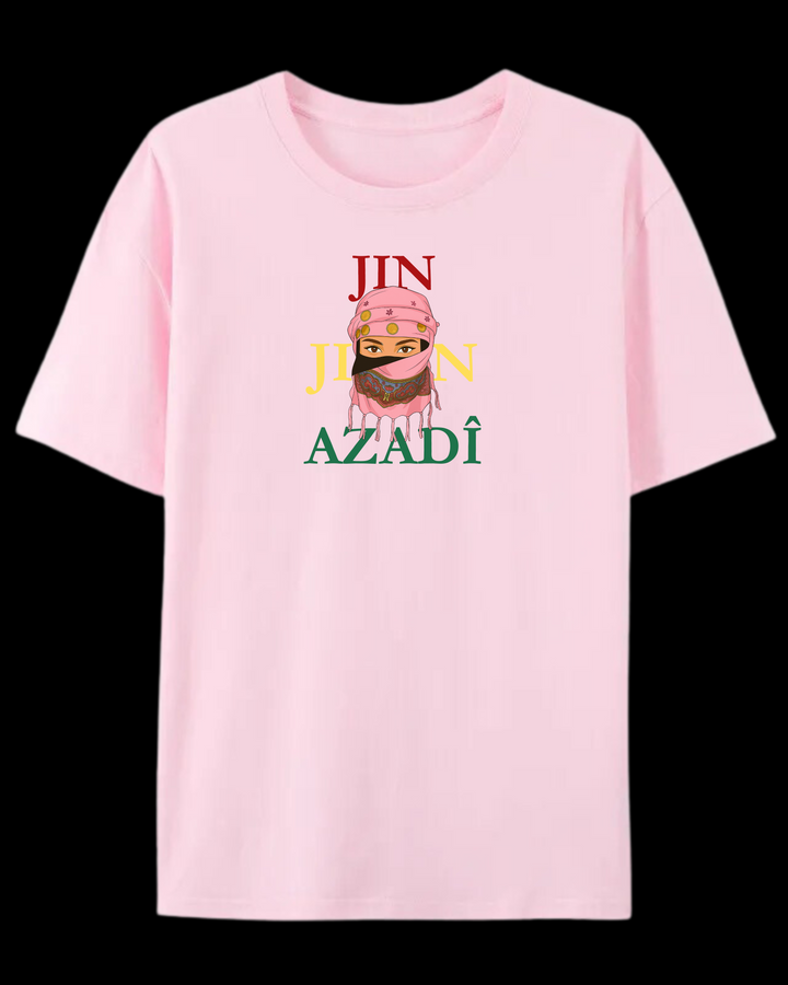 ❤️JinJiyan💛Azadi💚“ T-Shirt🩷