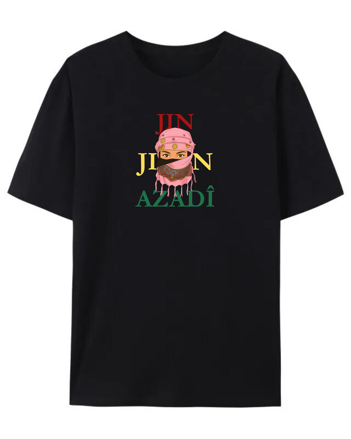 ❤️JinJiyan💛Azadi💚“ T-Shirt🩷