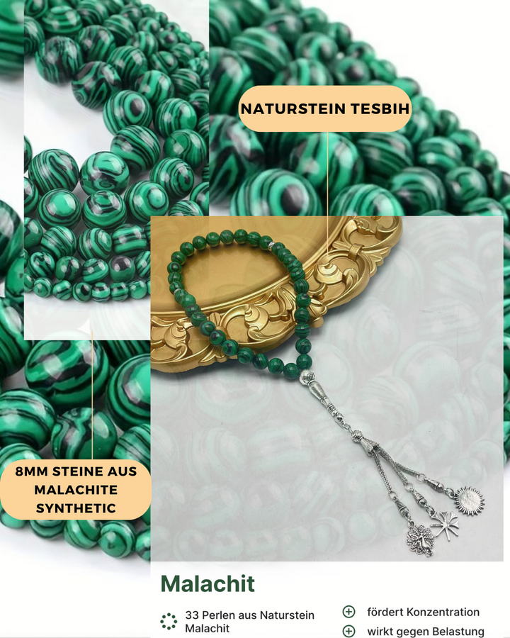 Malachite Tesbih