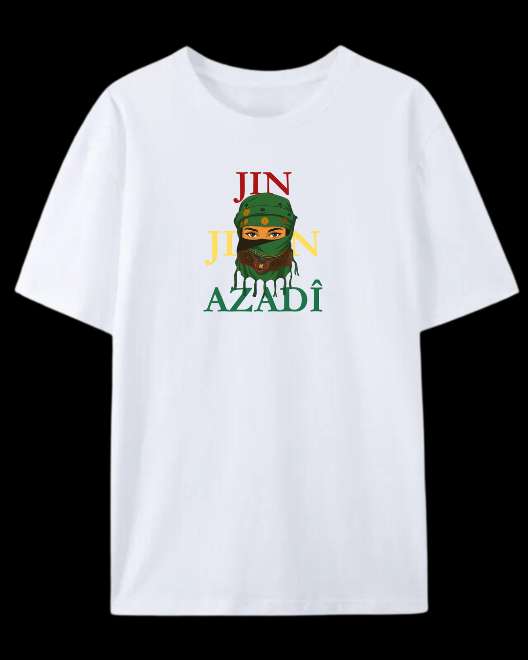 ❤️JinJiyan💛Azadi💚“ T-Shirt🟢