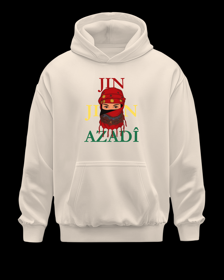 Jin❤️Jiyan💛Azadî💚 Hoodie❤️