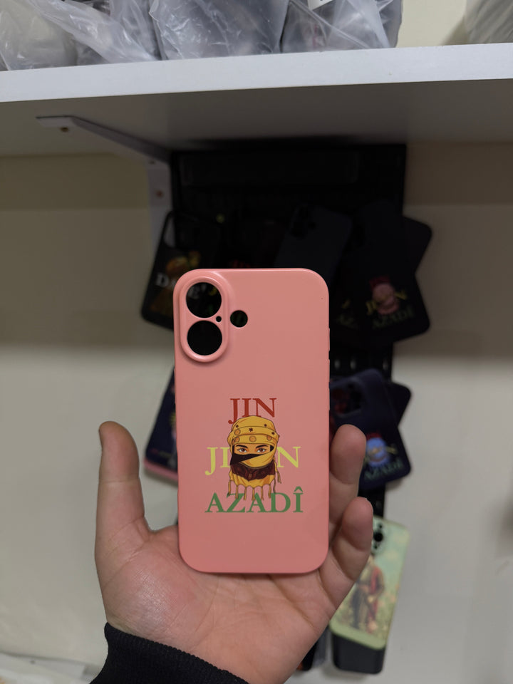 JinJiyanAzadi pink💛 Handyhülle